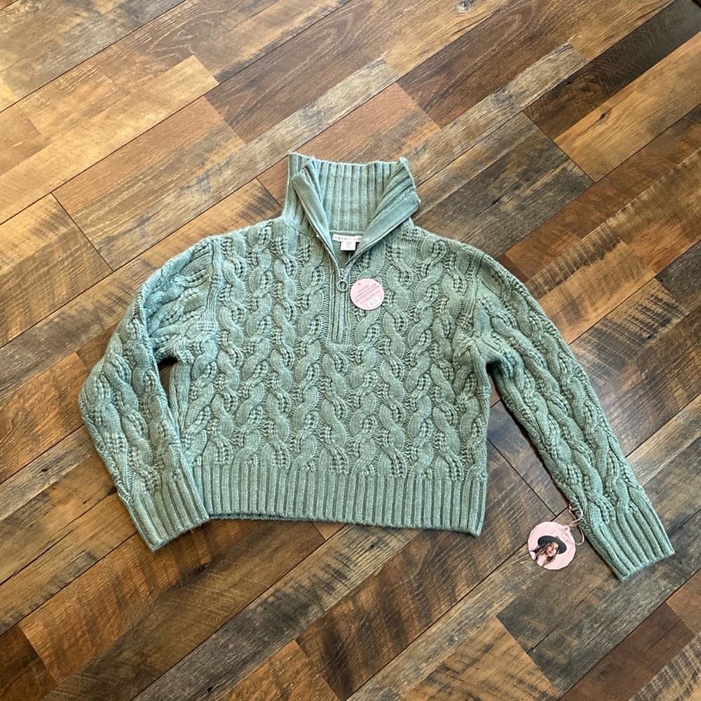 Soft Sage Green Sweater